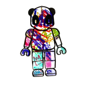 Brick Bear Graffiti